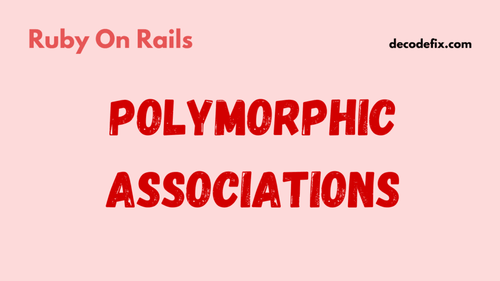 Rails Migration with Polymorphic Associations